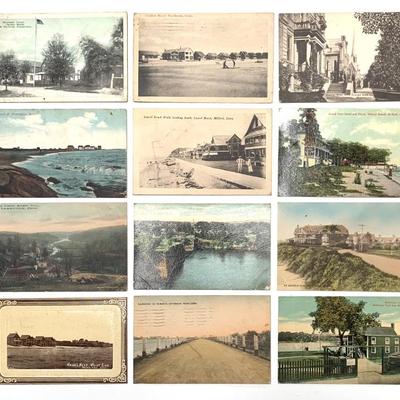 Middletown and CT shore views - postcards