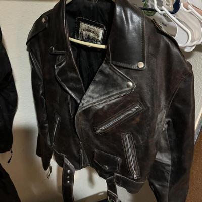 Leather jacket