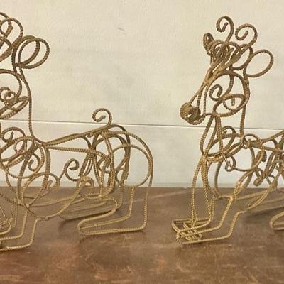 Reindeer figures