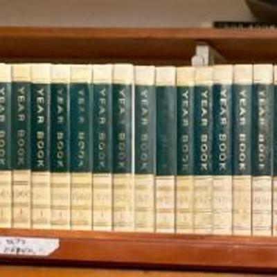 Encyclopedias, up for auction on auction going on now, see our other sale listed here