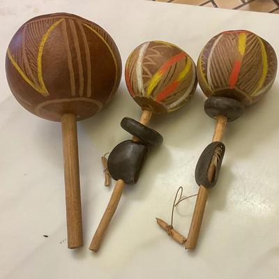 Barbados noise makers tourist souvenir 