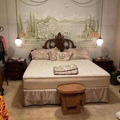 King bedroom set master bedroom available now