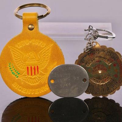 WWII dog tags +