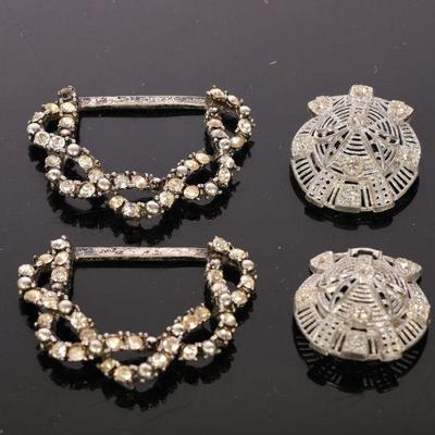 Vtg shoe clips