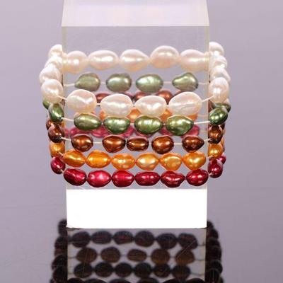 pearl bracelets