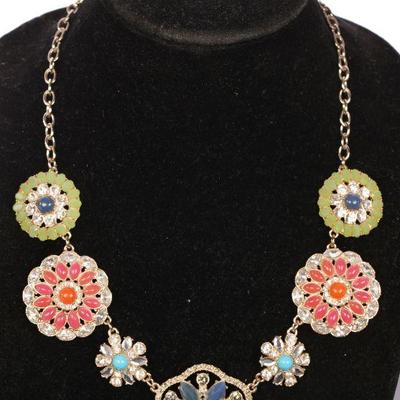 Necklace and earrings