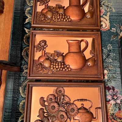 Copper art $20 each