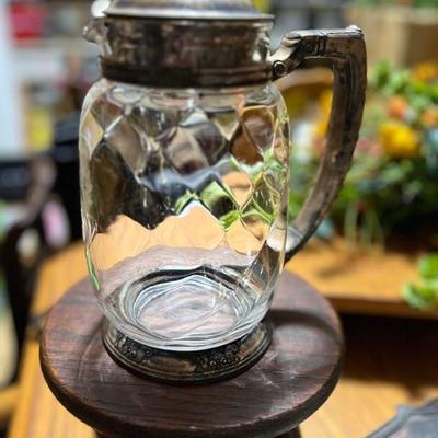 Waldorf Astoria silver soldered coffee carafe (1947)   $150