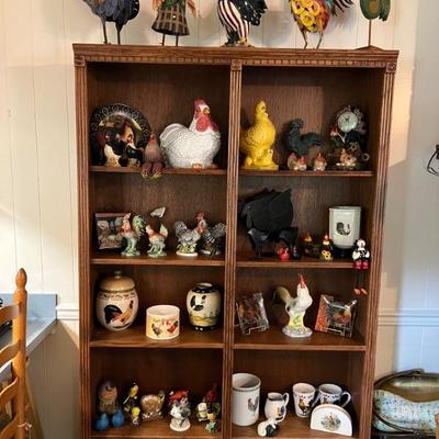 Double book shelf $190