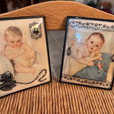 Reverse glass painting $25 each