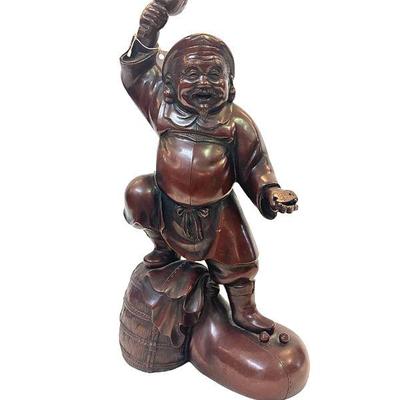 Japanese Bronze Buddha Statue of Daikokuten
