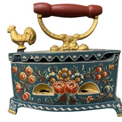 Decorative Painted Iron from Holland