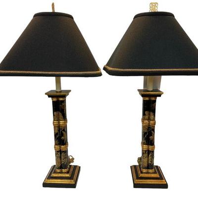 Pair Frederick Cooper Lamps