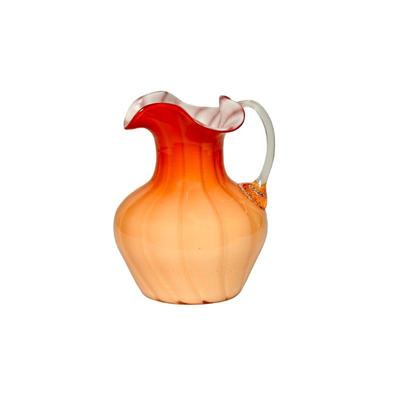Murano Style Art Glass Pitcher