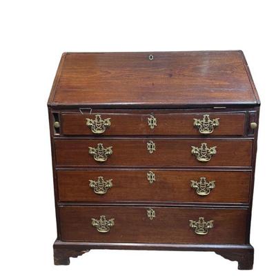 18th Century English George III Fall Front Desk