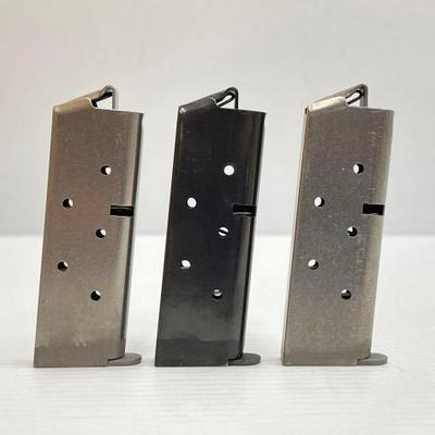 #1656 • (3) 5rd .380 Auto Magazines
