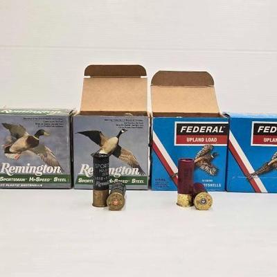 #1486 • (100) Remington & Federal 12ga Shotgun Shells
