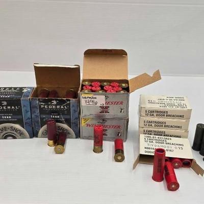#1496 • Approx (110) Rounds of 12ga Shotgun Shells
