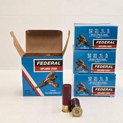 #1484 • (100) Fderal 12ga Shotgun Shells
