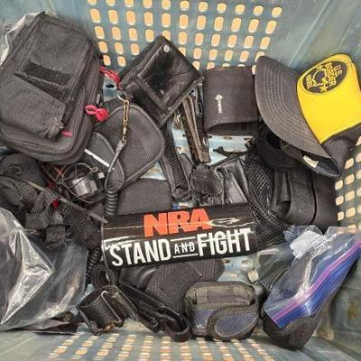 #1804 • Holsters, Straps, Hat and sticker
