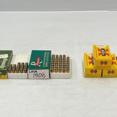 #1508 • Approx 200 Rounds of 25 Auto
