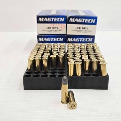 #1478 • (188) Magtech .38spl Ammo
