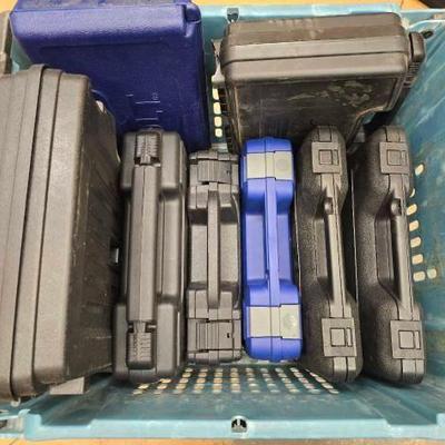 #1840 • (8) Hard Pistol Cases
