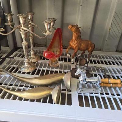#8030 • Candle Holders, Hay Hooks, and Sculptures
