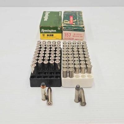 #1428 • (92) Rounds of Remington 357 Magnum Ammo
