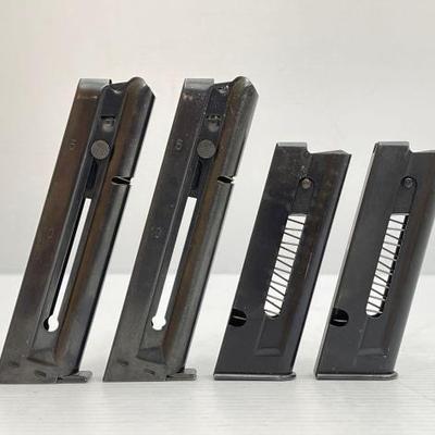#1662 • (2) 10rd & (2) 8rd .22lr Magazines
