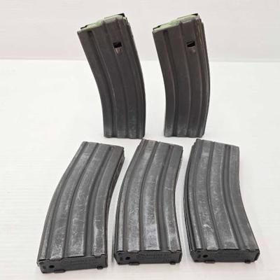 #1682 • (5) 30rd 5.56mm Magazines
