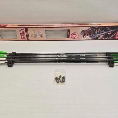 #1782 • NEW!!! Benjamin 6-Pack Airbow 250 Arrows and (3) Extra Arrows out of Box
