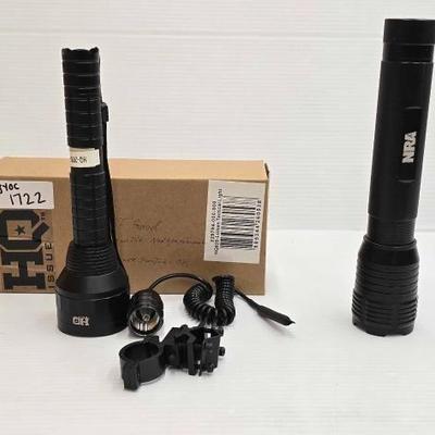 #1722 • HQ & NRA Flashlight
