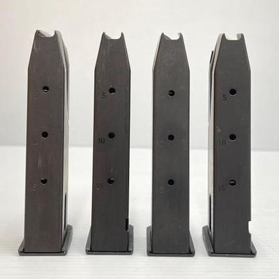 #1654 • (4) 9mm 15rd Magazines
