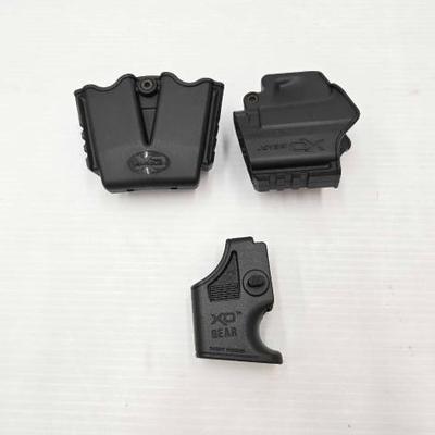 #1842 • XD Double Magazine, Single Magazine Holder and Gun Holster
