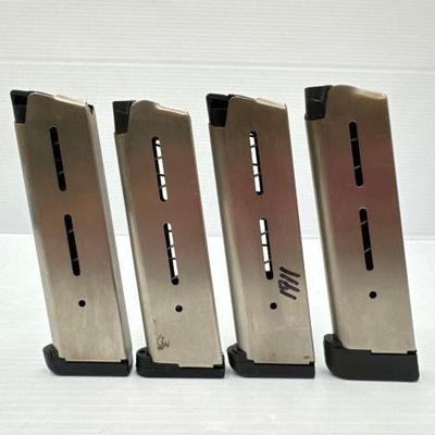 #1646 • (4) .40s&w Wilson Combat 9rd Magazines
