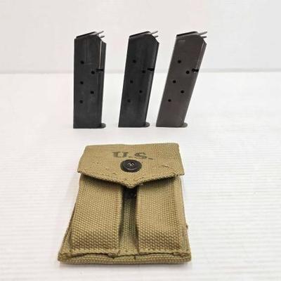 #1632 • (3) 7rd 1911 .45acp Magazines
