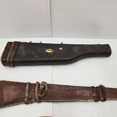 #1824 • (2) Soft and Hard Leather Scabbards

