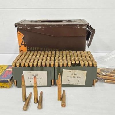 #1536 • Over (120) Rounds of 7.62mm Ammo
