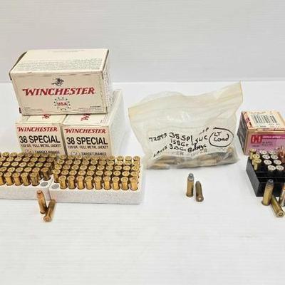 #1498 • Approx (320) Rounds of 38spl Ammo
