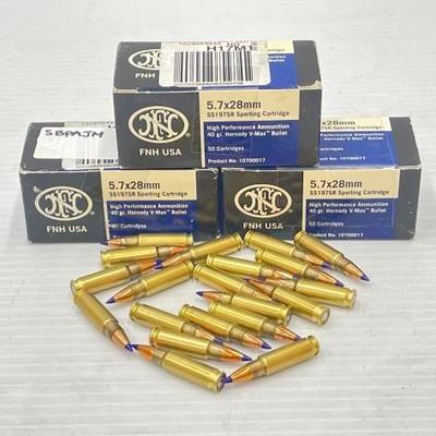 #1512 • 170 Rounds of 5.7x28mm
