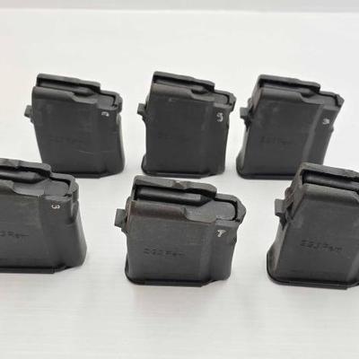 #1618 • (6) 10rd .223 Magazines
