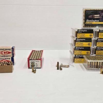 #1482 • Approx (1200) Rounds of .22lr Ammo
