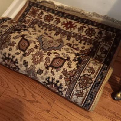 Hand made runner rug 