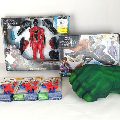 Marvel Toys Collection Wakanda Forever, Spidey and Green Hand