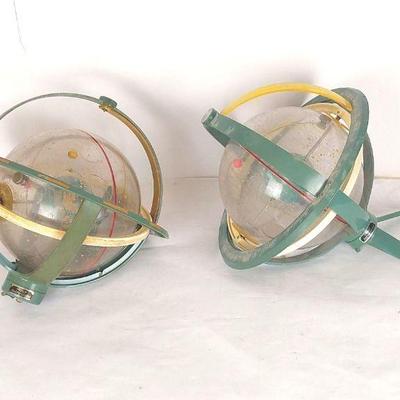 Vintage Forica Astro Globes. Cool Collectibles!