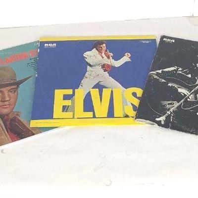 Elvis Vinyl Record Collection