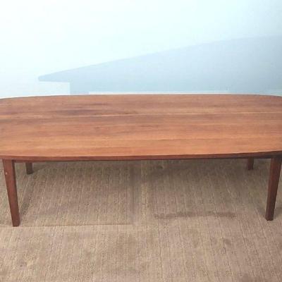 MCM Style Vintage Oil Finish walnut coffee table