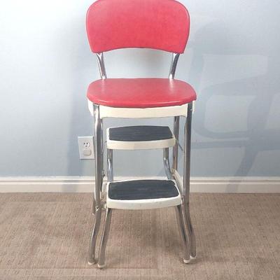 Vintage COSCO Metal Stool