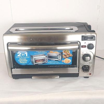 Hamilton Beach Toaster and Toaster Oven Combo Open Box New